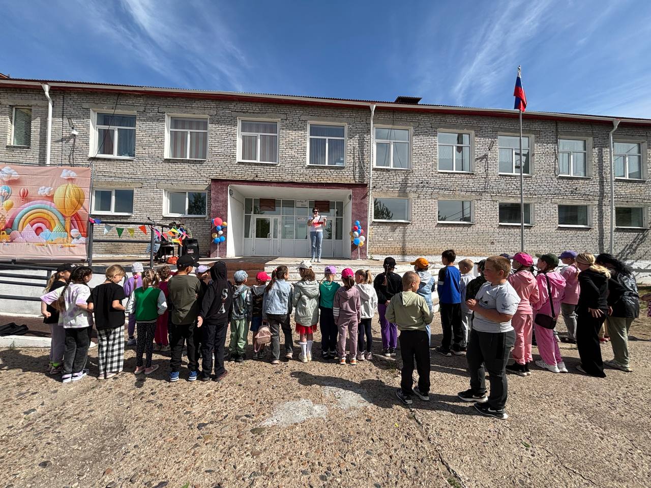 День первый. Открытие ЛДП "Родничок".