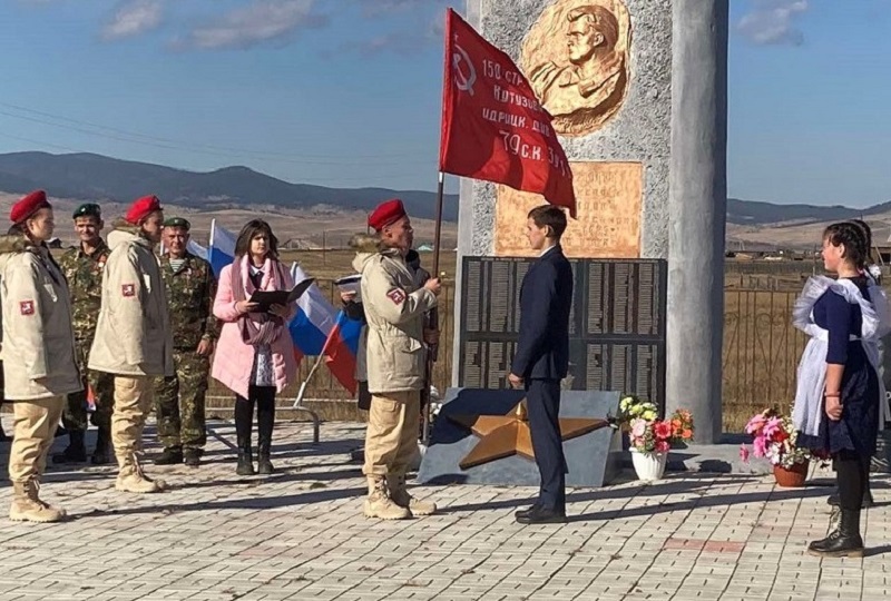 Акция &amp;quot;Знамя Победы&amp;quot;.